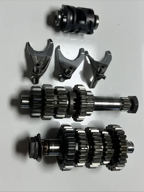 2007 yamaha yz450f Transmission Gear Set/ Shift Forks Drum Oem