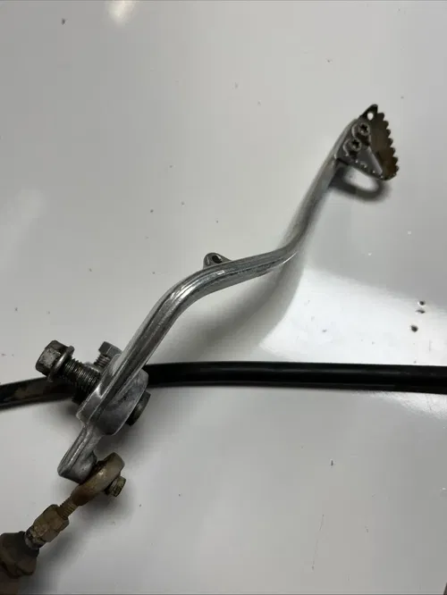 2009 Ktm 105sx Rear Brake Calipe Hose Master / New Ebc Pads 85 Sx