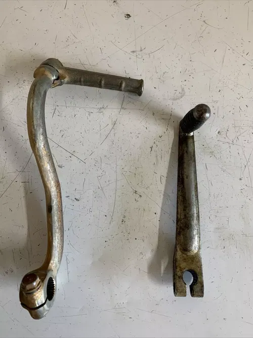 2004 honda crf80 kick start lever shift lever