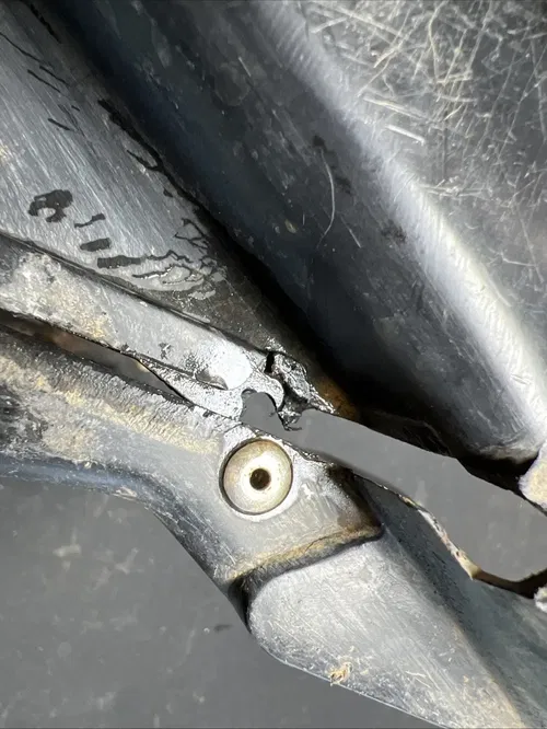 2001 Honda Cr125r Airbox/ Air Filter Box
