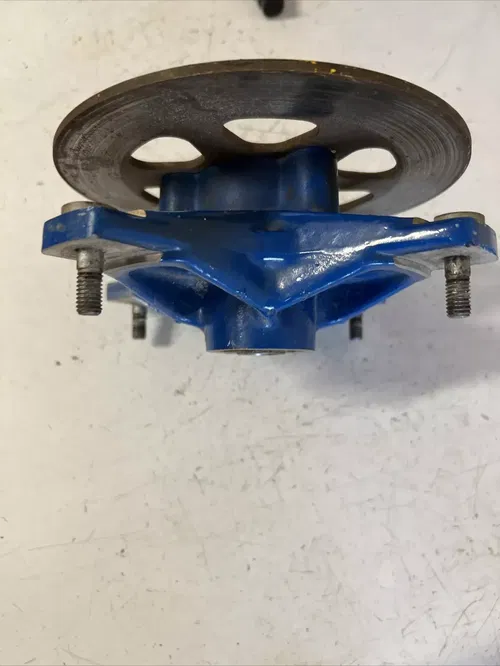 1988 suzuki lt250r front hub axle 2