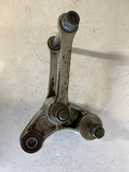 1990 kawasaki kx80 rear shock pivot linkage 2