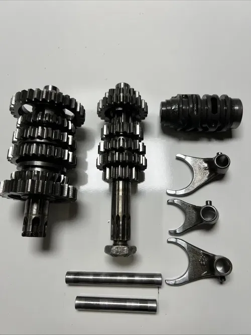 2001 kawasaki kx125 Transmission Gear Set/ Shift Fork Drum