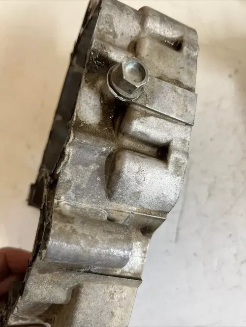 1990 Kawasaki kx125 right engine case crankcase