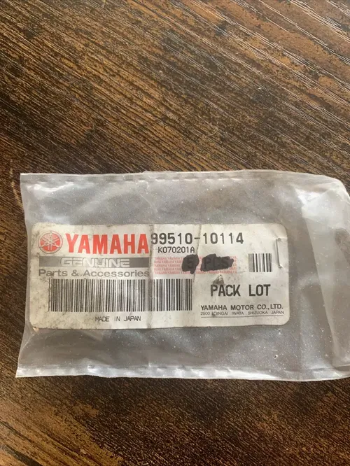 Yamaha Dowel Pin 1972-04 VMX1200 WR450 99510-10114 Nos Oem Pkg of 4