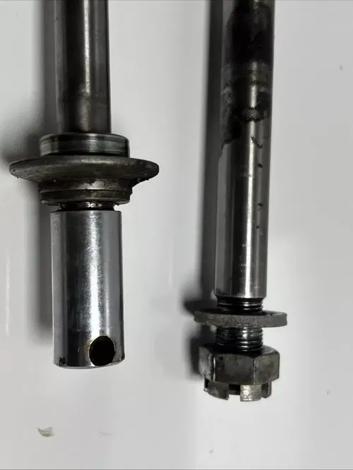 1981 yamaha 850 special Front Rear Wheel Axle Bolt / Axle Wheel