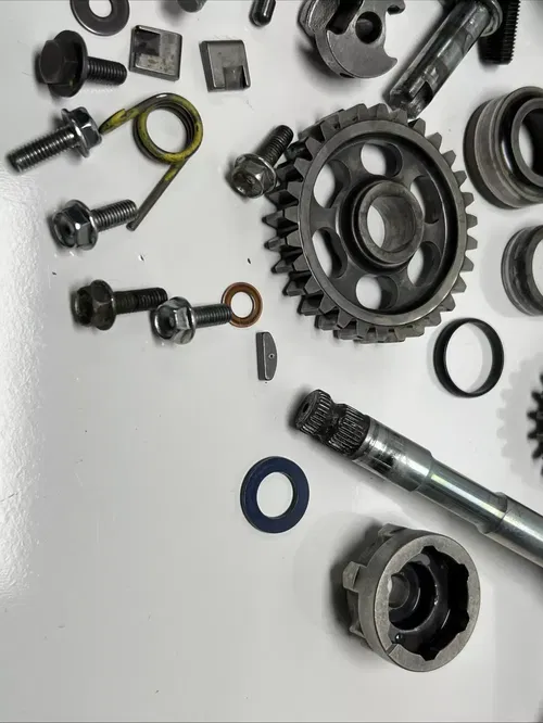 1992 Honda Cr250r Engine Lower End Complete Hardware /kick Start/shift Shift 3