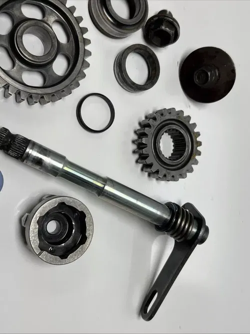 1992 Honda Cr250r Engine Lower End Complete Hardware /kick Start/shift Shift 3