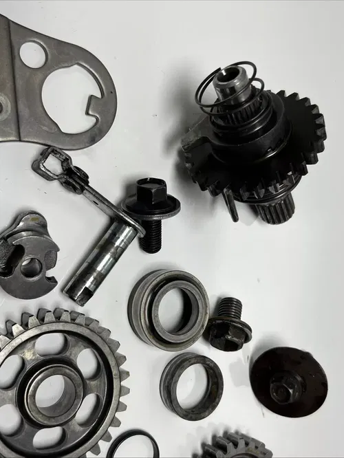 1992 Honda Cr250r Engine Lower End Complete Hardware /kick Start/shift Shift 3