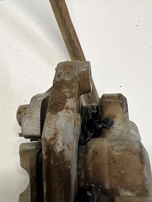 2002 Honda Cr250r Front Brake Caliper Master Hose