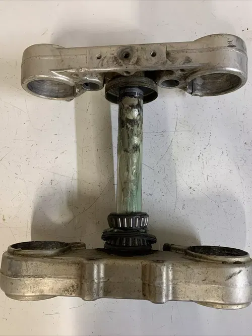 1993 KTM MXC 300 TRIPLE TREE + CLAMPS 93 MXC300 SX EXC 3