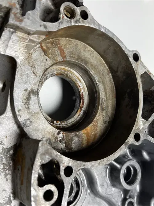 1990 Kawasaki Kx125 Left Engine Case Crankcase 3