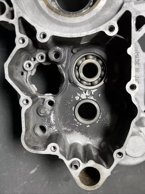 1985 Kawasaki KX500 Right Engine Case Crankcase Oem Nice 1983-1985