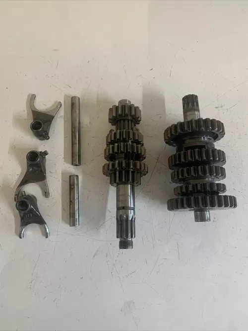 2004 kawasaki kx250f transmission gear set / Shift Forks / Shift Drum