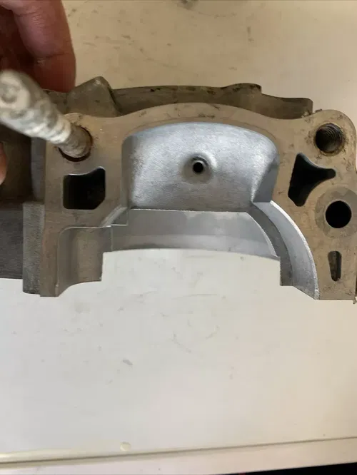 1988 Kawasaki kx250 left engine case crankcase