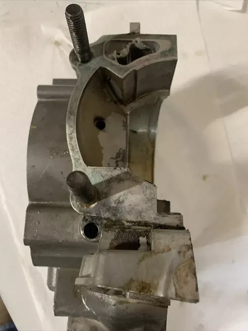 1993 Ktm 300 left Engine case crankcase