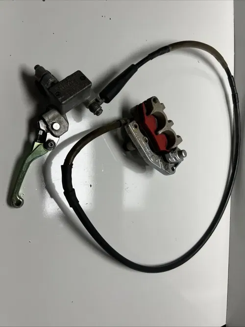 2001 kawasaki kx125 Front Brake Caliper/hose/master Working Condition