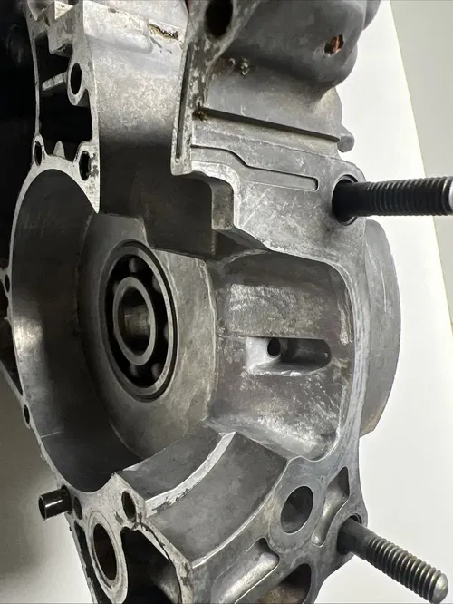 2001 Kawasaki Kx125 Engine Crankcase Case Left