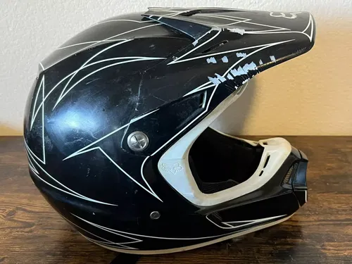 fox racing helmet adult medium/ James Stewart / Ricky Carmichael Fox V3 Helmet