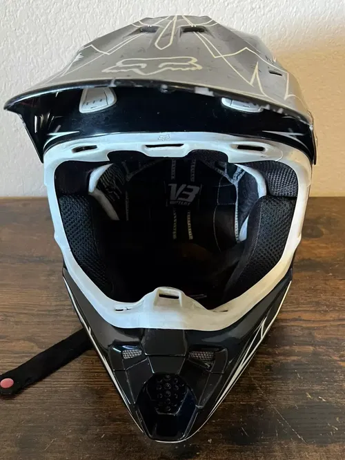 fox racing helmet adult medium/ James Stewart / Ricky Carmichael Fox V3 Helmet