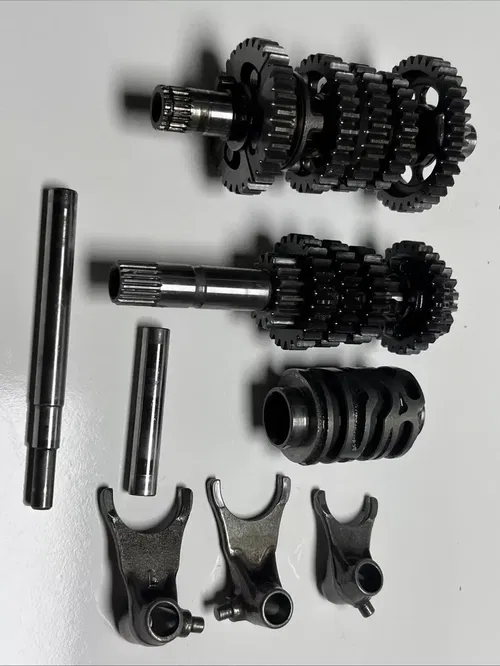 1999 Honda Cr80r Transmission Gear Set/ Shift Forks Drum 1996-2002