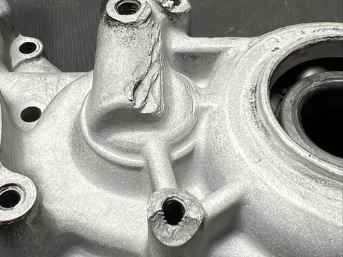 1985 Kawasaki KX500 Left Engine Case Crankcase