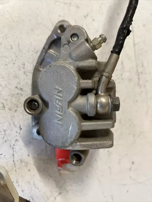 2002 yamaha yz250 front brake caliper/master/hose