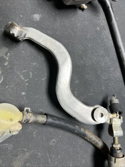 2001 Honda Cr125r Rear Brake Assembly/ Caliper/ Pedal/hose/ Master
