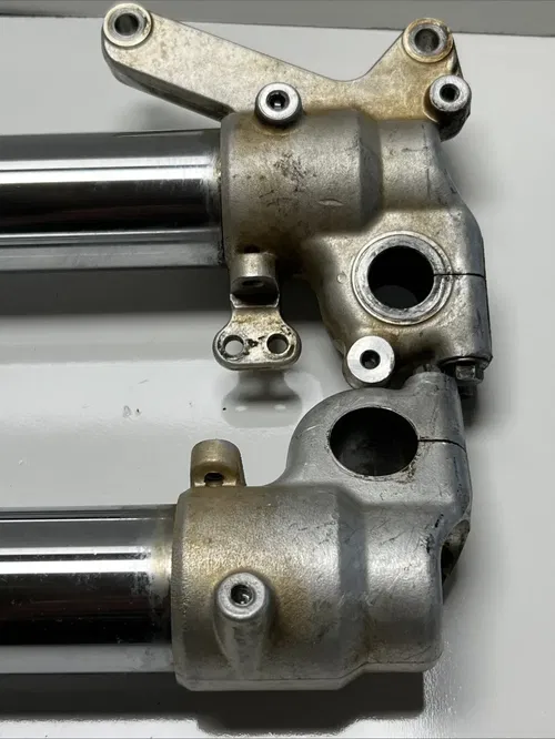 2001 Kawasaki Kx125 Forks / Fork Front Suspension/complete Forks