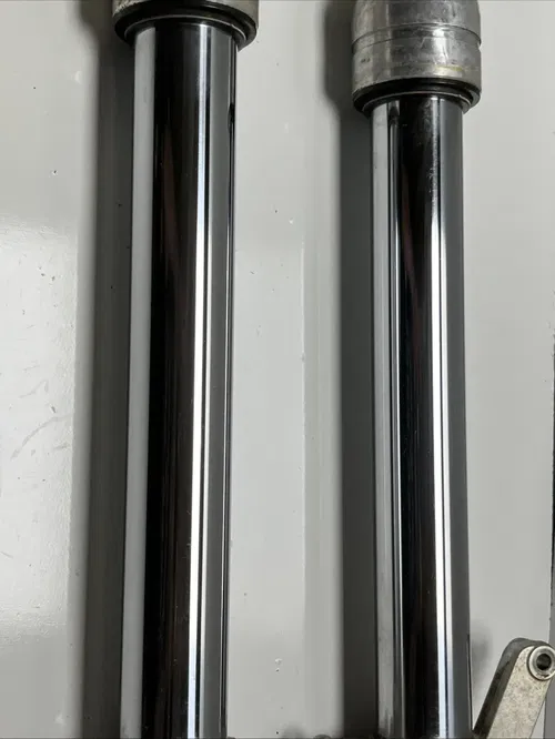 2001 Kawasaki Kx125 Forks / Fork Front Suspension/complete Forks