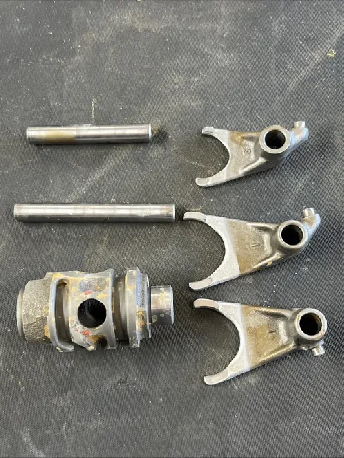2004 Kawasaki Kx85 Transmission Shift Forks / Shift Drum