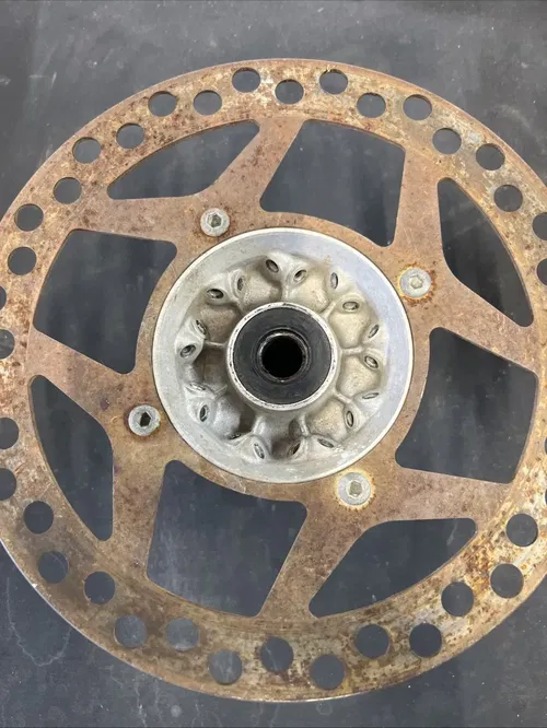 1990 Kawasaki Kx125 Front Wheel Hub