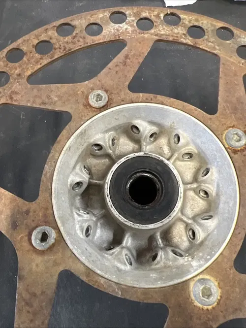 1990 Kawasaki Kx125 Front Wheel Hub