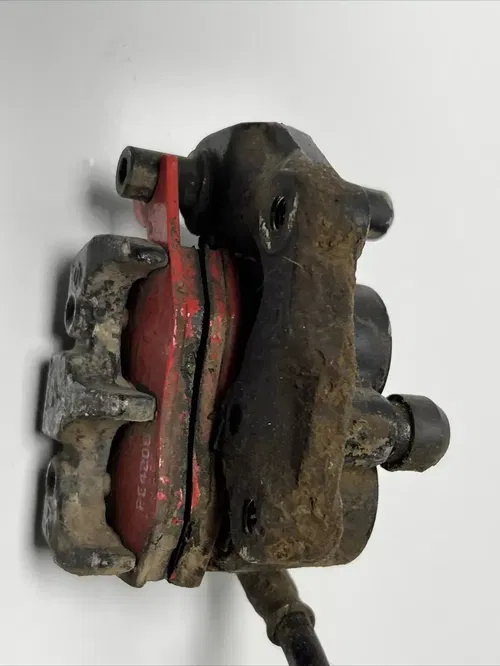 1990 kawasaki kx125 Front Brake Caliper/master/hose 2