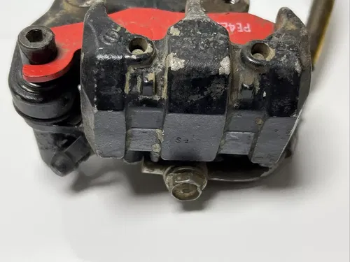 1990 kawasaki kx125 Front Brake Caliper/master/hose 2