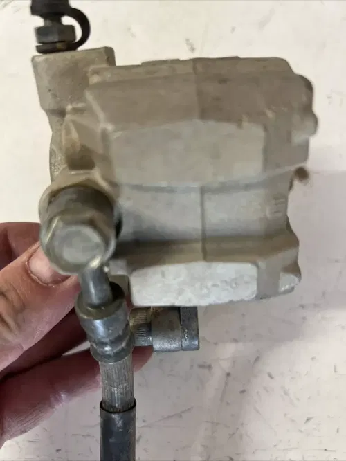 2003 Kawasaki kx85 rear brake complete caliper master pedal reservoir Hose