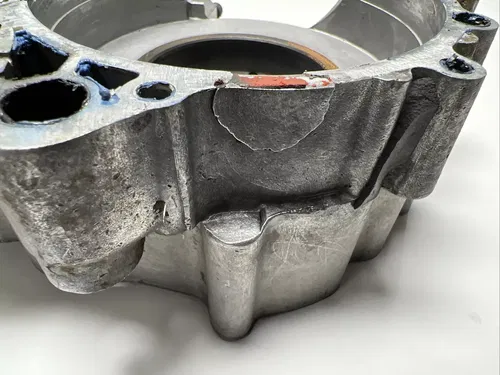 1994 kawasaki kx250 Left Engine Case Crankcase