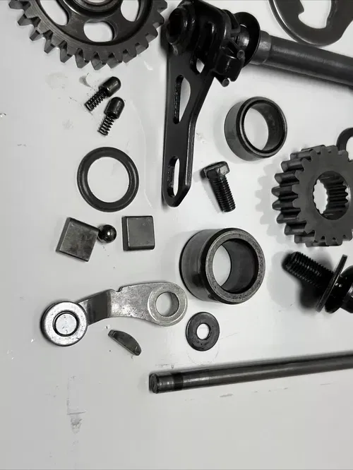 1992 Honda Cr125r Miscellaneous Engine Case Parts / Shift Shaft/kick Start