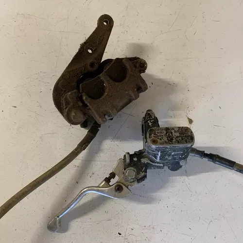1994 honda cr125r front caliper hose master cylinder