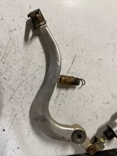 2005 Kawasaki kx250f rear brake caliper master hose pedal