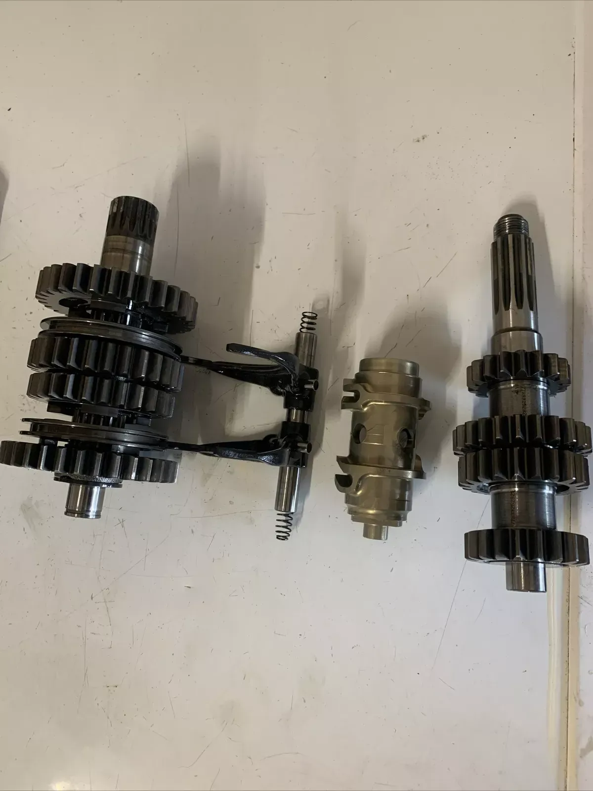 2007 ktm 450sx transmission gears shift forks