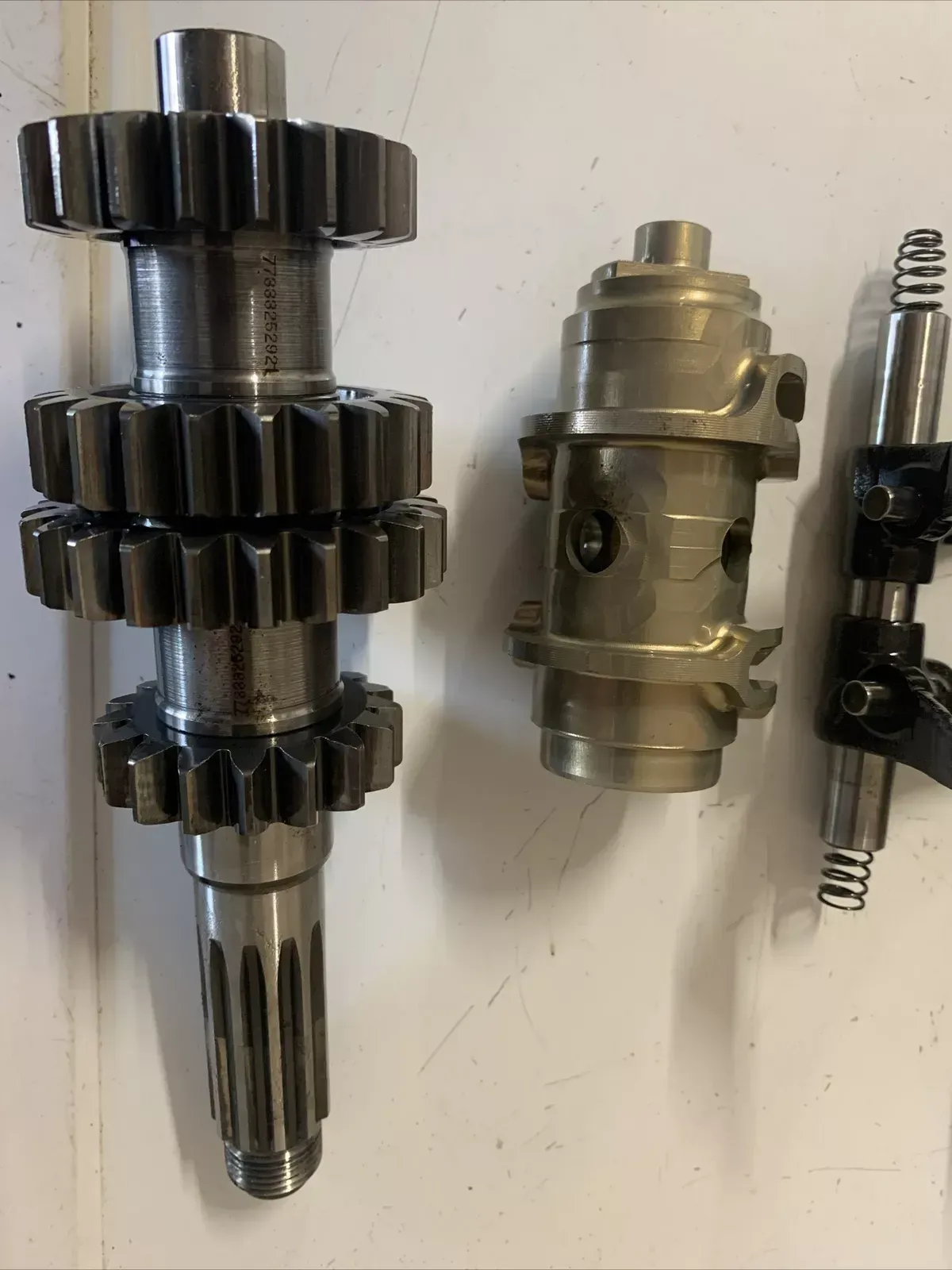 2007 ktm 450sx transmission gears shift forks