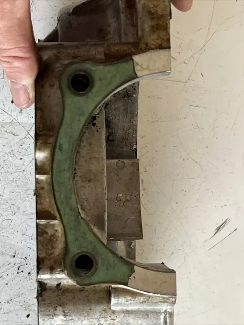 2000 honda xr600 left engine case crankcase
