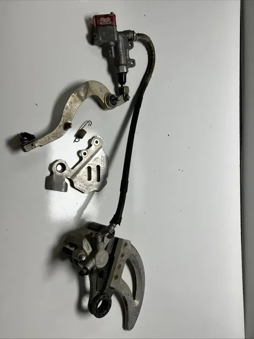 2008 suzuki rmz250 Rear Brake Caliper/pedal/hose/master/complets Working