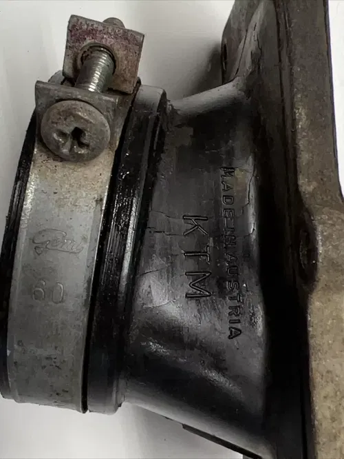 1990 ktm 500 mx Reeds Intake Boot /carburetor Intake