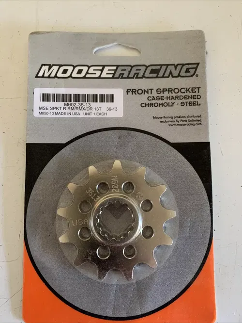 1990 Suzuki Rmx250 Front And Rear Drive Sprockets/ Sprocket Engine Drive