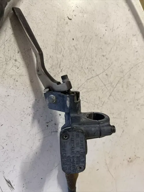 1987 honda cr250r front brake caliper hose master 2