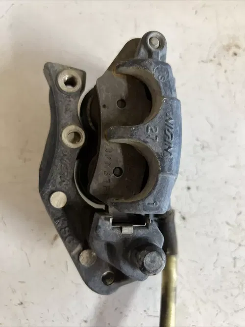 1987 honda cr250r front brake caliper hose master 2