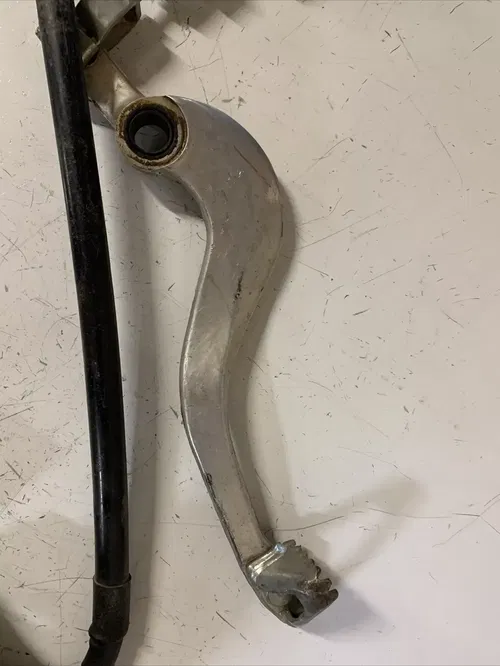2005 honda crf250r rear brake caliper master pedal hose 2