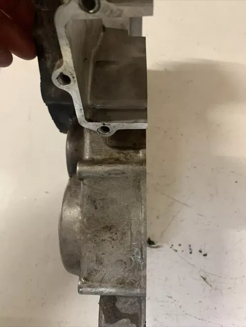 1989 Suzuki rm250 left engine case crankcase